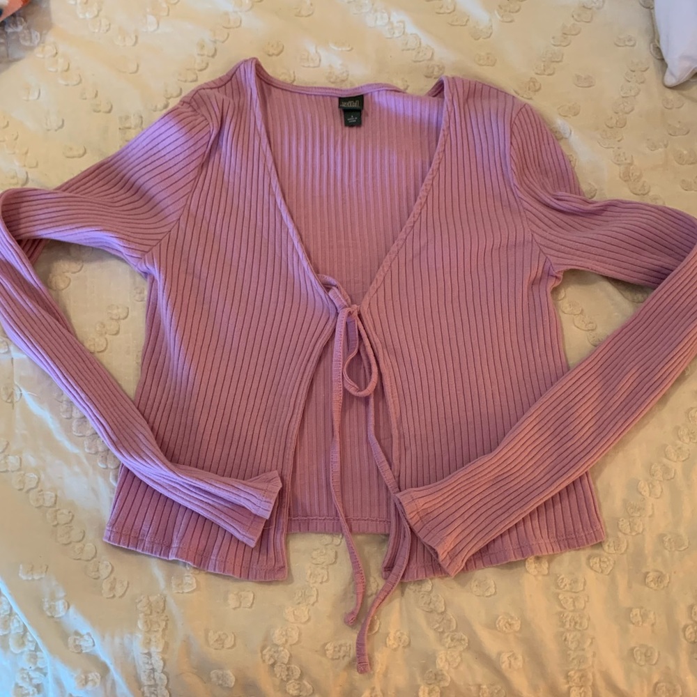 Wild fable Tie Tee/Cardigan